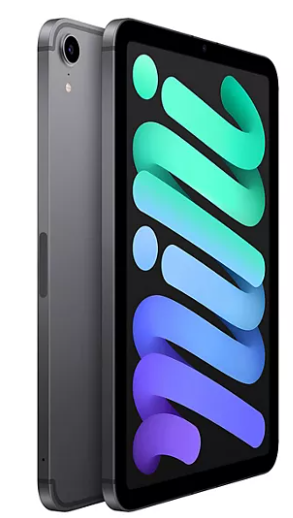 Apple iPad mini Wi-Fi + Cellular, 64 GB – 6th Generation 2021 Model, Choose Color