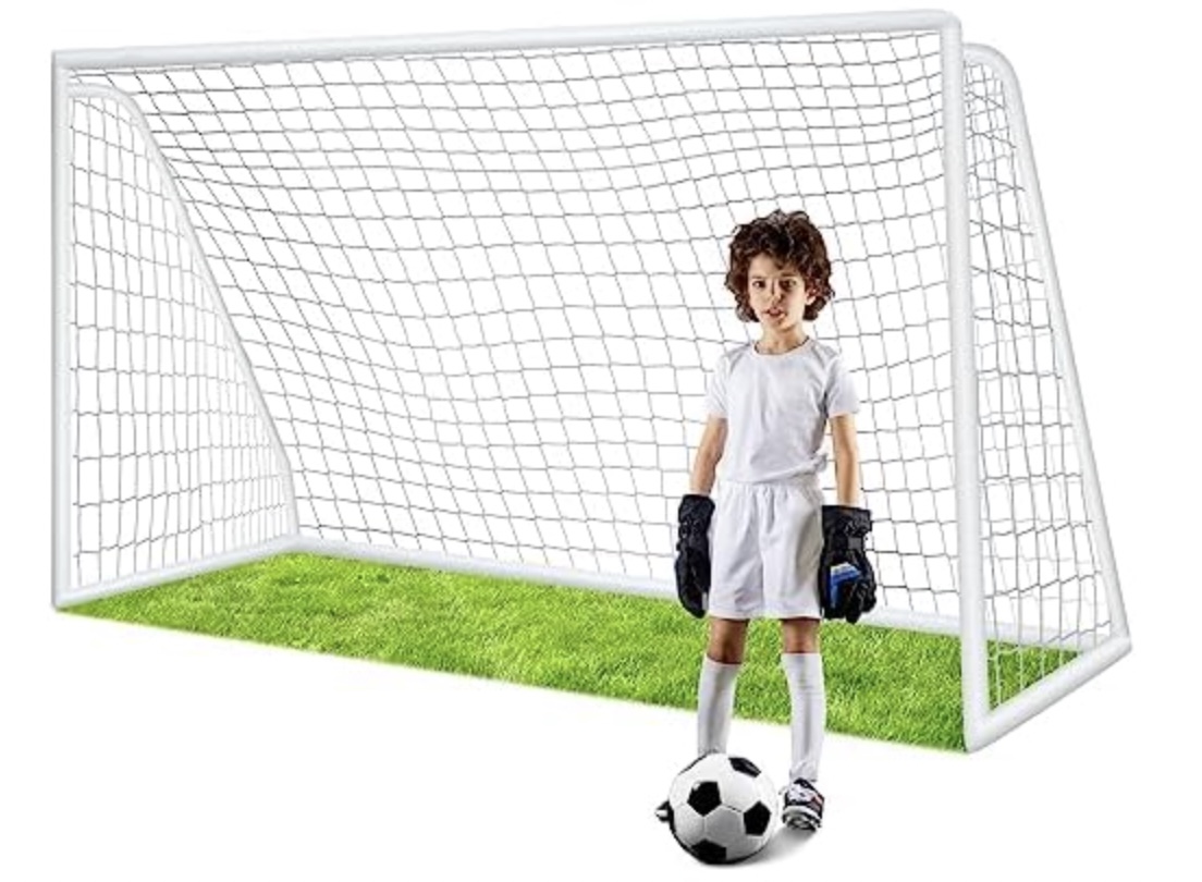 Soccer Net and Steel Frame 6×12′