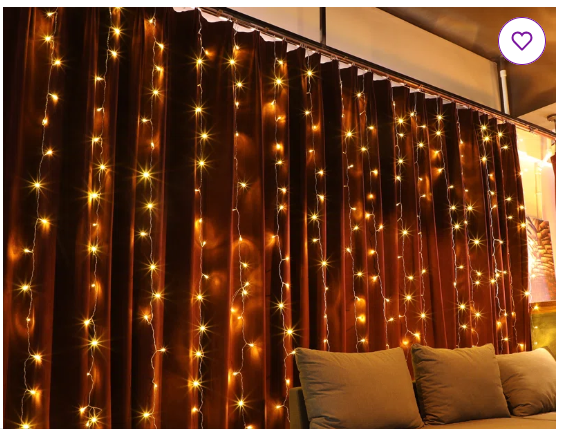 320-Light Icicle Fairy String Lights