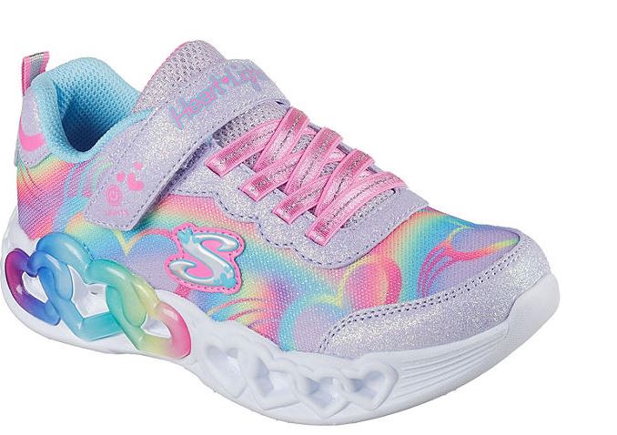 Skechers Girls Hearts Light-Up Sneaker