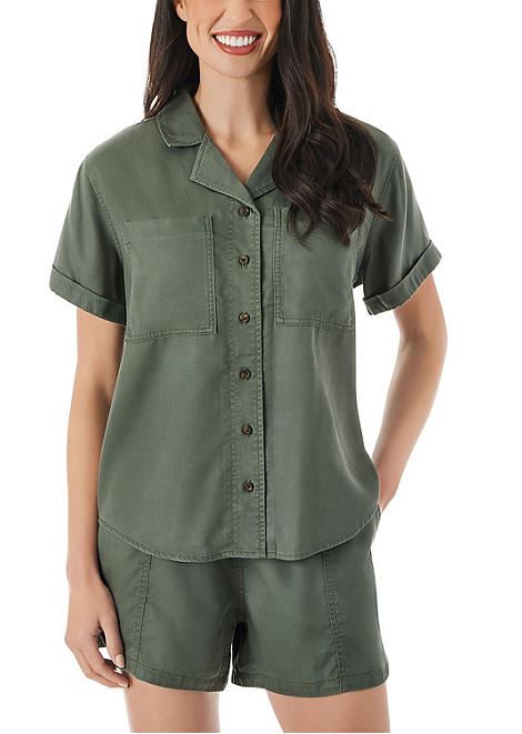 Member’s Mark Women’s Tencel Camp Shirt