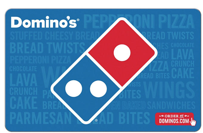 Domino’s $100 Gift Card Multi-Pack 4 x