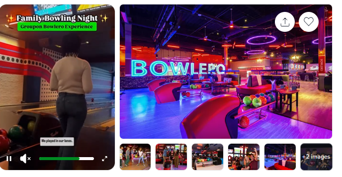 Two Hours of Bowling for Two, Four, or Six Guests at Bowlero, Includes Free Shoe Rental (Up to 73% Off)
