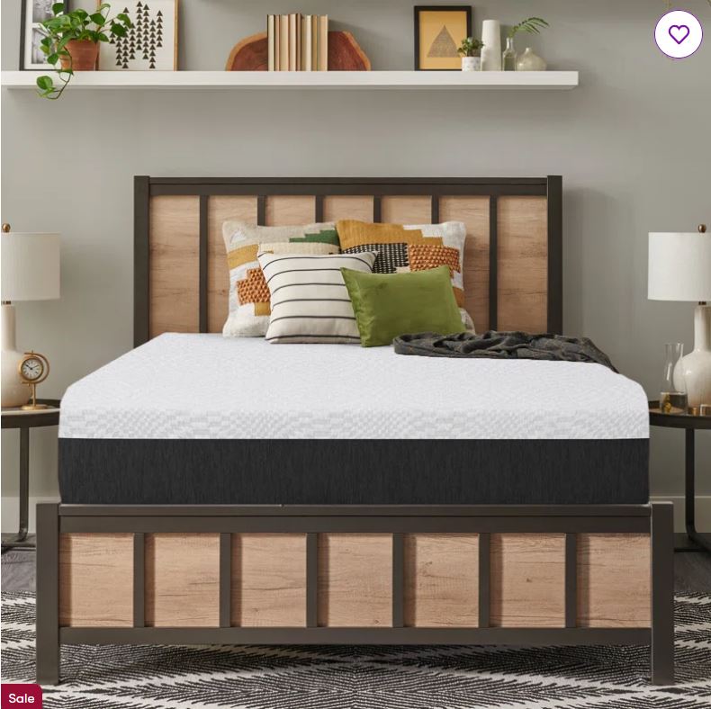 Sealy to Go 12” Medium Memory Foam Mattress in a Box