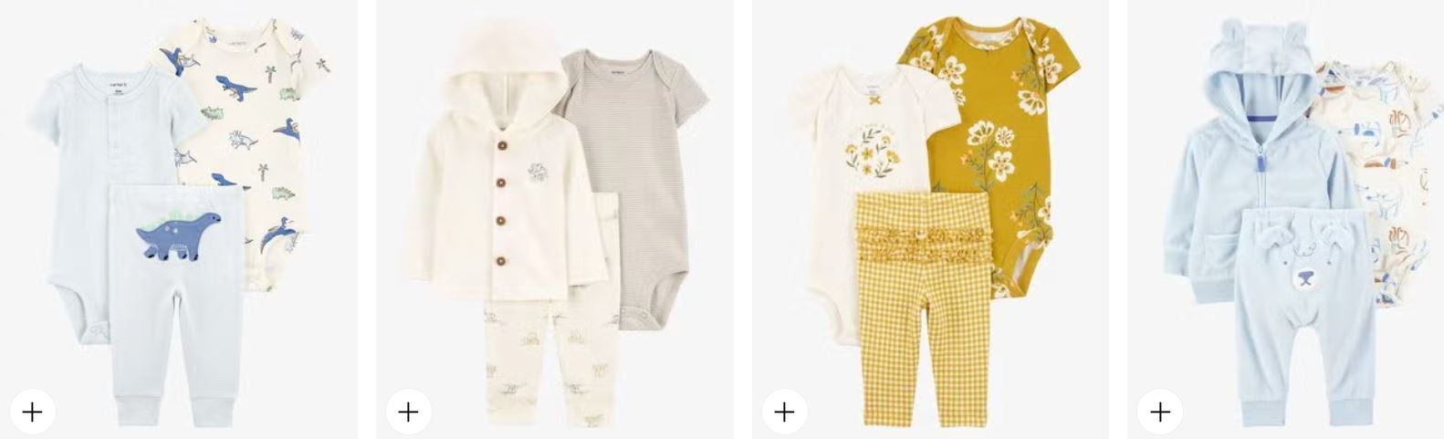 Baby 3-Piece Dinosaur Little Outfit Set