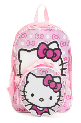 Hello Kitty Backpack And Lunch Bag