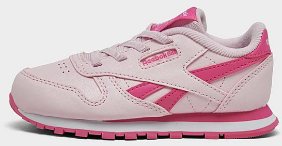 Girls’ Toddler Reebok Classic Leather Casual Shoes