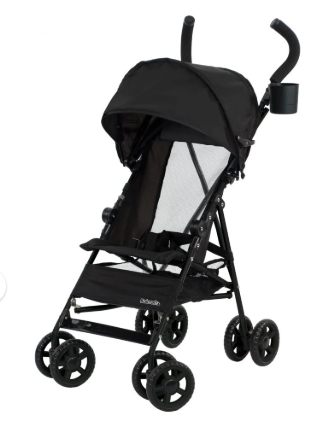Kolcraft Cloud Umbrella Unisex 9.5 lb. Stroller, Black for Child/Toddler