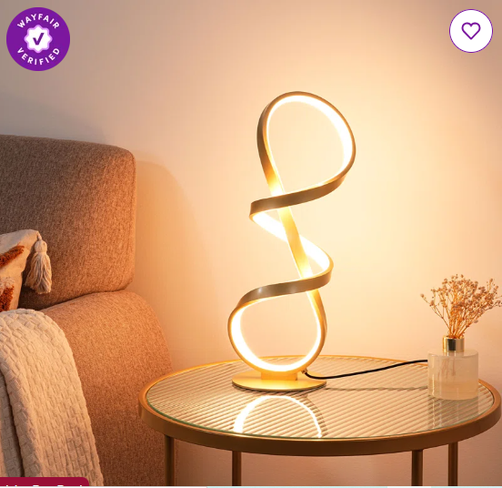 Brecklyn Metal Novelty Lamp