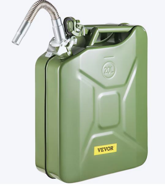 VEVOR 5.3-Gallon Alloy steel Gasoline Can