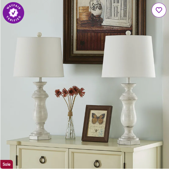 Cayuta Resin Table Lamp (Set of 2)