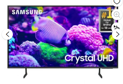 SAMSUNG 85” Class DU7200B Crystal UHD 4K Smart TV UN85DU7200BXZA 2024