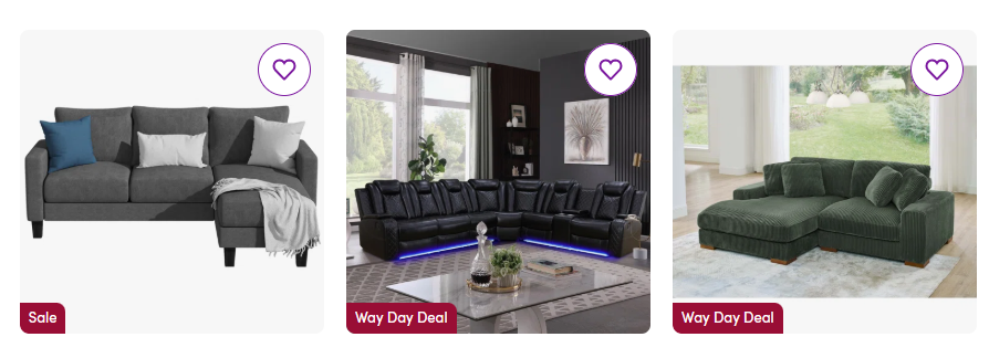 Sectionals Under $699