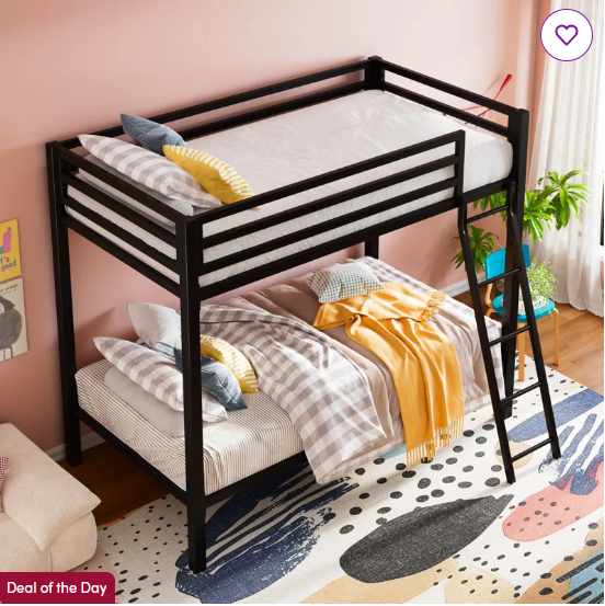 Labounty Twin Over Twin Standard Bunk Bed