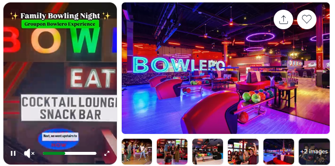 Two Hours of Bowling for Two, Four, or Six Guests at Bowlero, Includes Free Shoe Rental (Up to 73% Off)