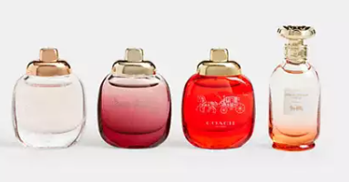 coach Eau De Parfum 4 Piece Mini Gift Set