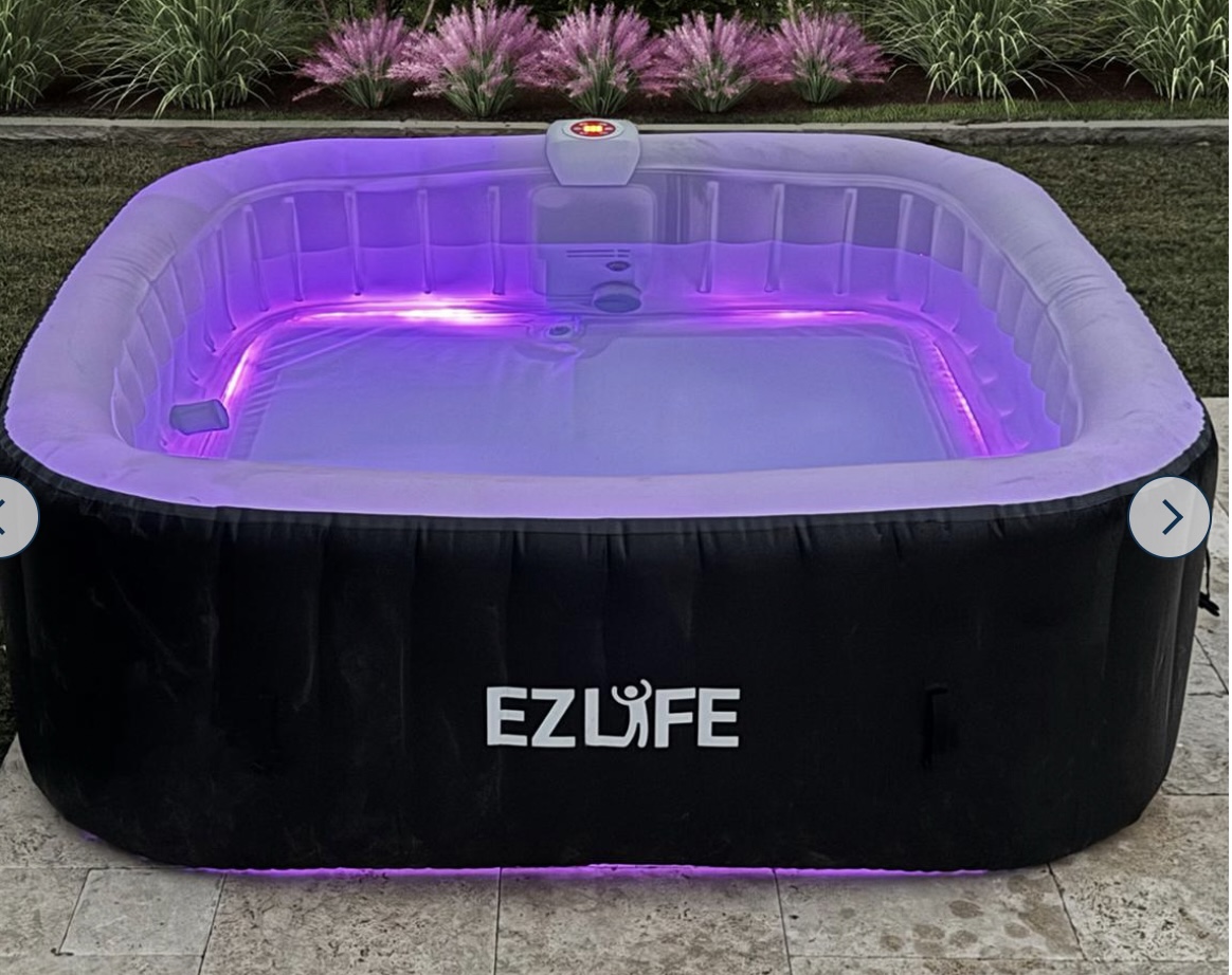 6-Person Inflatable Hot Tub