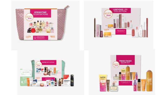 New Ulta beauty sets 20% off when you order for pick up