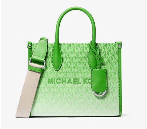 Mirella Small Ombré Signature Logo Crossbody Bag