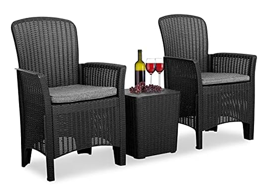 Sport-Brella Reclining Beach Chair – 3-Position Adjustability, Detachable Footrest – 3-Way Swiveling UPF 50+ Umbrella, SB Blue