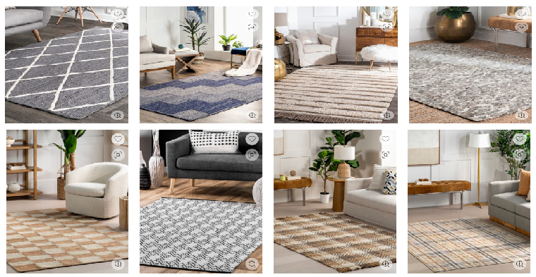 Hillsdale Jianna Faux Leather Reversible Sectional, Saddle Brown