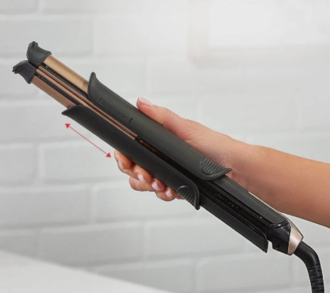 Remington One Flat Hair Iron Curler 2-in-1 Styler Straightener Adjustable Heat