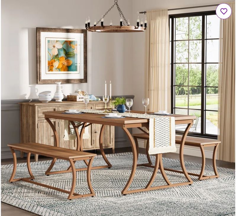 Emonnie 62.9″ Column Floor Lamp with Shelves, Real Solid Wood and Bulb Included