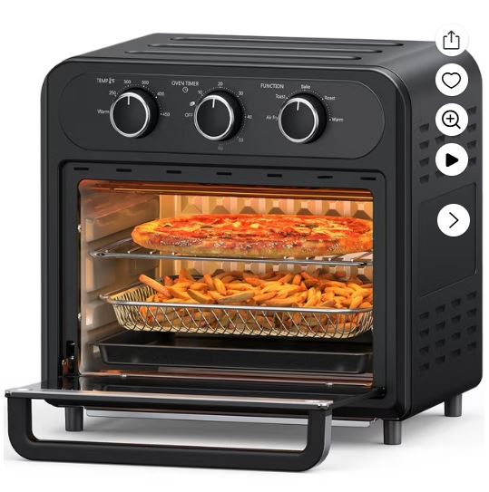 VECUKTY Heavy Duty Steel Dump Garden Cart with Liner, 600lbs 3 Cu ft 10″ Wheel, Black