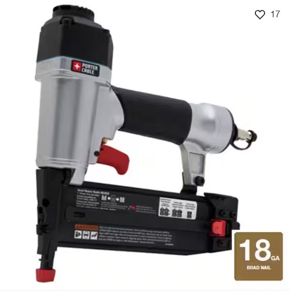 18-Gauge Pneumatic Brad Nailer