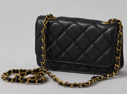 AE Quilted Vegan Leather Bag