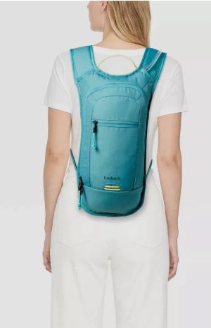 Embark Backpack Hydration Pack Hiking Camping Cycling Bladder Reflective Blue 4