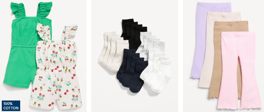 Kids multi pack are on big sale at OldNavy