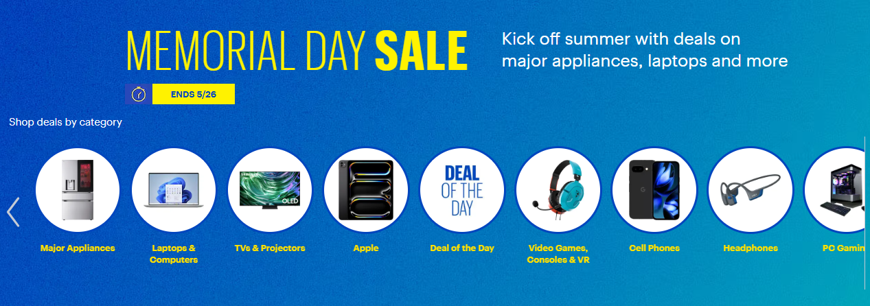 BestBuy Memorial Day sale is live