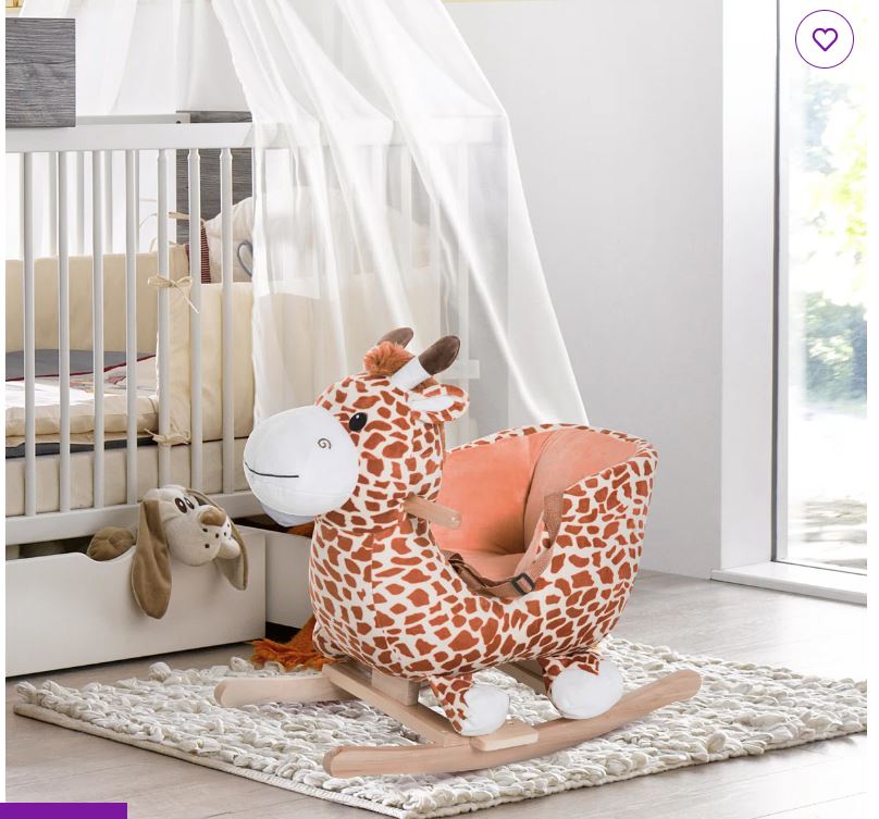 Giraffe Plush Rocker