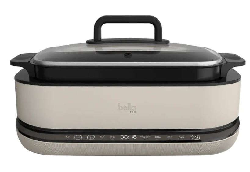 bella PRO – 6-qt. Multicooker with Sear Function – Oatmilk