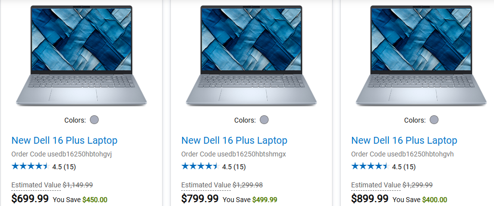 Dell laptop Deals