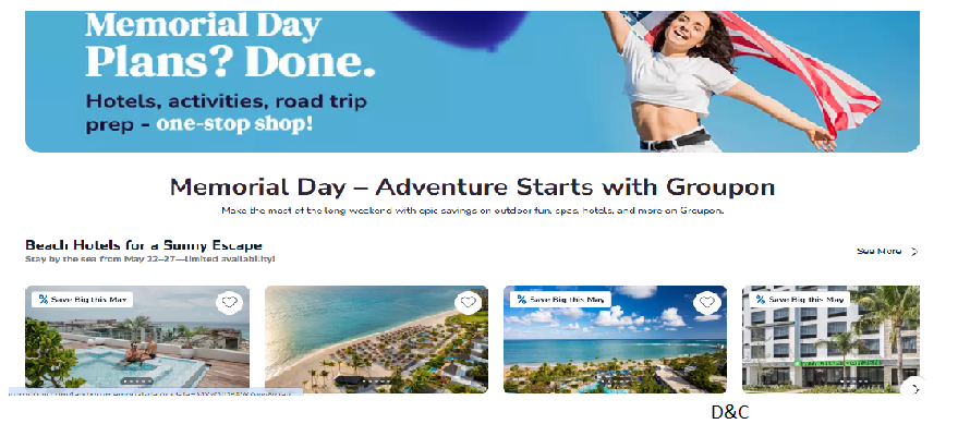 Make the most of the long weekend with epic savings on outdoor fun, spas, hotels, and more on Groupon