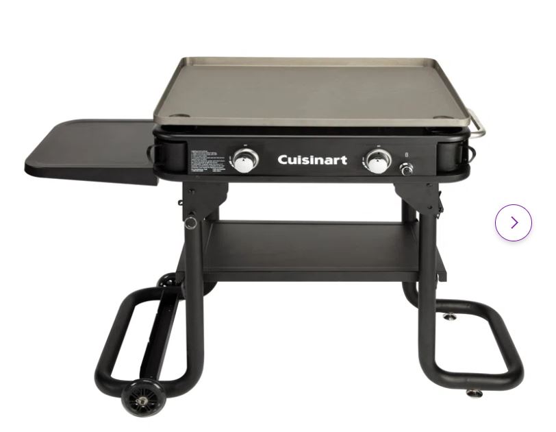 28″ Two Burner Gas Griddle And Cover
