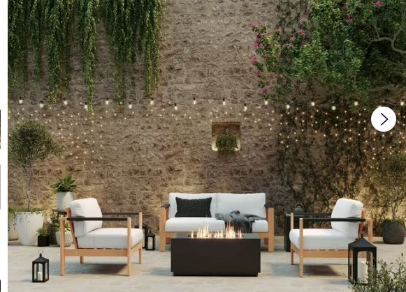 Better Homes & Gardens Willow Sage 3-Piece Outdoor Wicker Bistro Set, Beige