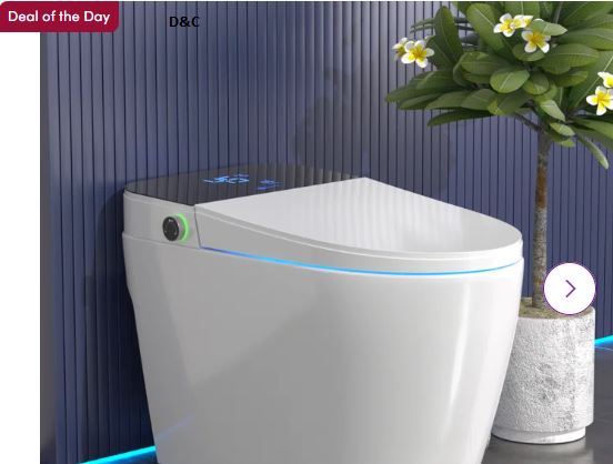 YTP22-Black 56.93” Shower Panel with Fixed Shower Head