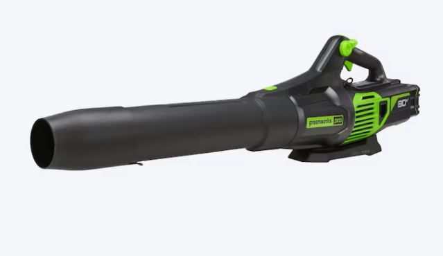 Greenworks Pro 80-volt max 730-CFM 170-MPH Battery Handheld Leaf Blower Battery Not Included Charger Not Included