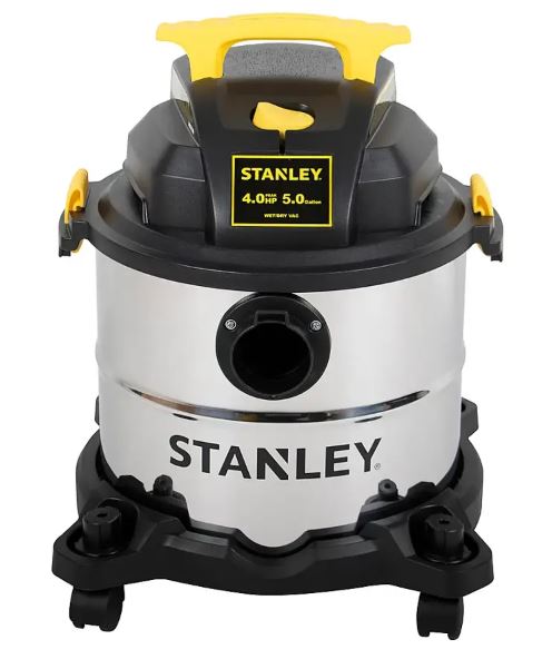 Stanley – 5 Gallon Wet/Dry Vacuum – metal
