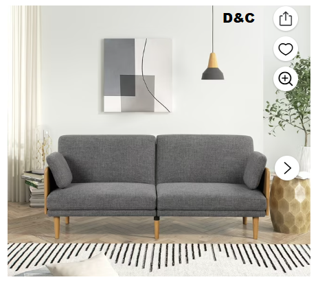 SPOFLYINN Full Size Bed with 2 Storage Drawers, Headboard and USB Charging – No Box Spring Needed, Queen Size, Beige