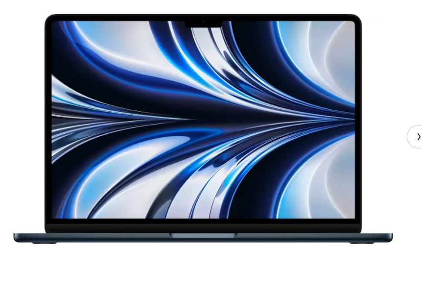 Geek Squad Certified Refurbished MacBook Air 13.6″ Laptop – Apple M2 chip – 8GB Memory – 256GB SSD – Midnight