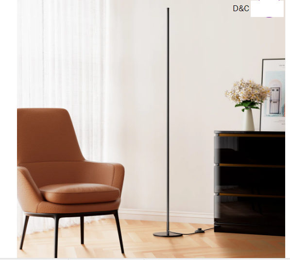 Allana 57.5″ Dimmable LED Novelty Corner Floor Lamp