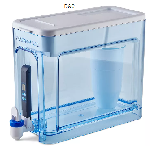 Culligan ZeroWater 32-Cup Ready-Read 5-Stage Water Filtration Dispenser