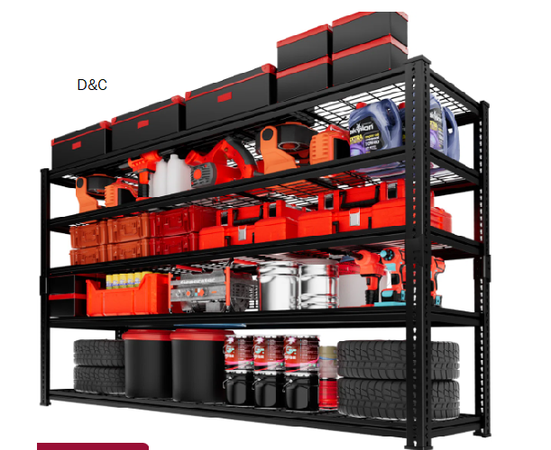 Adjustable Heavy Duty Metal Shelving Unit For Garage,Pantry,Storage,Toolsheds, Warehouses