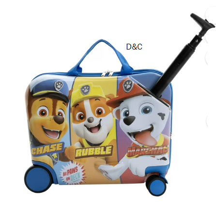 Nickelodeon Paw Patrol Kid’s Ride On Luggage – Blue