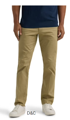 Lee® Men’s Extreme Motion Flat Front Slim Straight Pant with Wrinkle Resist
