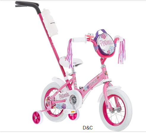Schwinn Grit and Petunia Push Steer and Ride Kids Bike